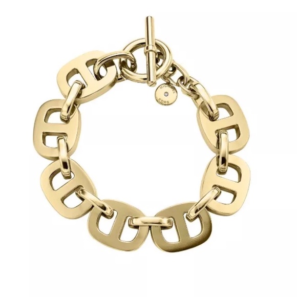 NWT Michael Kors maritime link toggle bracelet - Picture 1 of 8